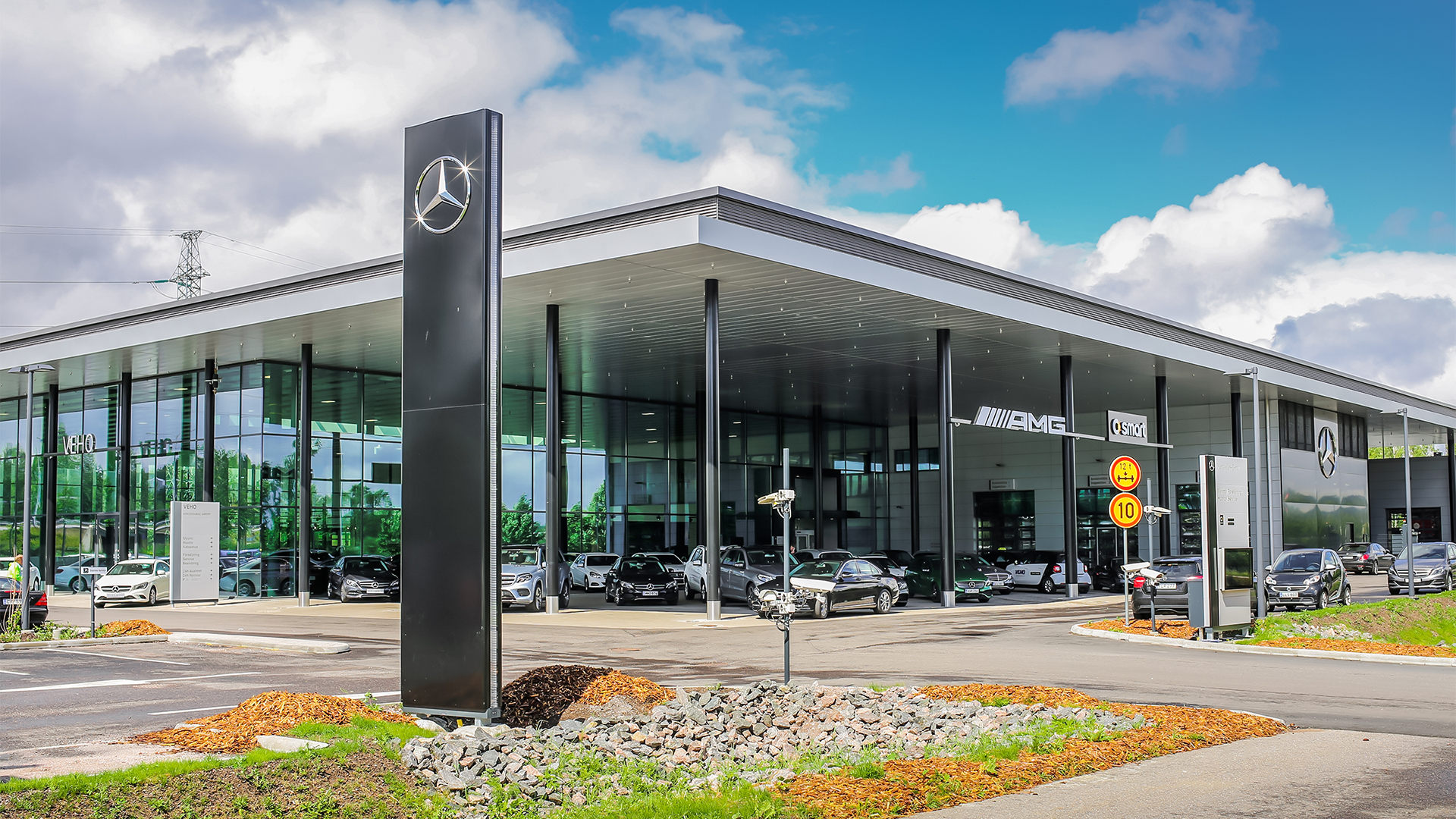 Veho Airport julkisivu